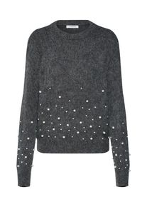 Pieces, Damen Pullover 'KINSEY', Dunkelgrau