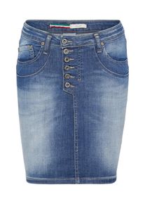 PLEASE, Damen Rock 'skirt', Blue Denim