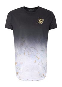 SikSilk, Herren Shirts, Hellgrau / Schwarz