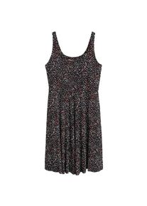 Violeta by Mango, Damen Kleid 'Remi4', Rostrot / Schwarz / Weiß