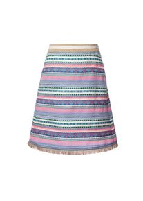 All Yours, Damen Rock, Hellbeige / Himmelblau / Grasgrün / Pink