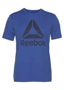 Reebok, Herren Shirt, Blau / Schwarz