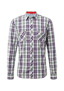 Tom Tailor, Herren Hemd, Blau / Oliv / Rot / Weiß
