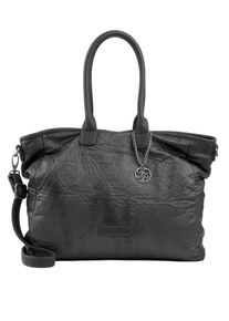 Fritzi aus Preussen Fritzi Aus Preußen, Damen Shopper 'Ginia Mars', Schwarz / Silber