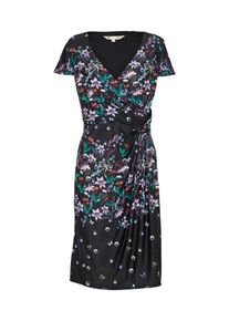 YUMI, Damen Kleid 'FRENCH BOTANICAL', Mischfarben / Schwarz