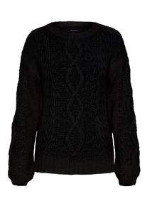 Véro Moda VERO MODA, Damen Strickpullover, Schwarz