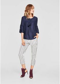 s.Oliver RED LABEL, Damen Bluse, Dunkelblau