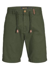 INDICODE JEANS, Herren Shorts 'Bowmanville', Khaki