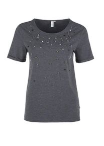 Q/S Designed By, Damen Shirt, Schwarz