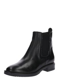Mjus, Damen Chelsea Boot mit Zuglasche, Schwarz