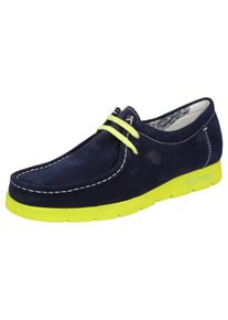 Sioux, Herren Mokassin 'Grash-H191-41', Nachtblau / Neongelb