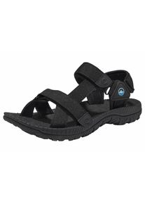 Polarino, Damen Outdoorsandale 'Breathe', Schwarz