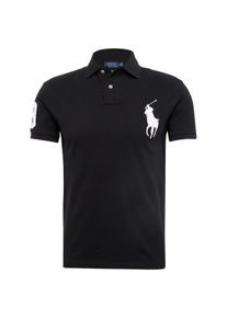 Polo Ralph Lauren, Herren Poloshirt 'SSKCBPPSLM-SHORT SLEEVE-KNIT', Schwarz