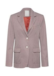 POSTYR, Damen Blazer 'POSSONJA', Braun / Wei&szlig;