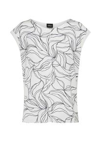 s.Oliver BLACK LABEL, Damen Shirt, Schwarz / Weiß