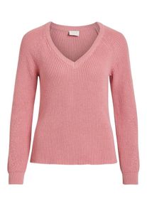 Vila, Damen Pullover, Altrosa