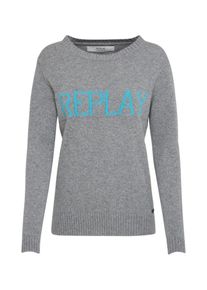 Replay, Damen Pullover 'Masche', Grau