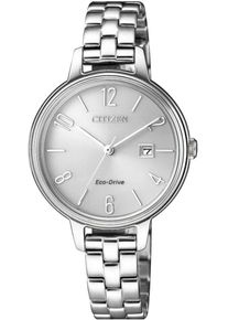 Citizen, Damen Solaruhr 'EW2440-88A', Silber