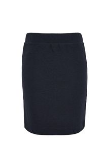 s.Oliver RED LABEL, Damen Strukturierter Bleistiftrock, Schwarz