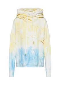 True Religion, Damen Sweatshirt 'BATIK', Blau / Gelb