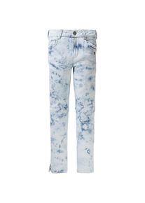 Lemmi, M&auml;dchen 7/8 Jeans JANE Skinny Fit high elastic im Batik-Look f&uuml;r..., Blue Denim