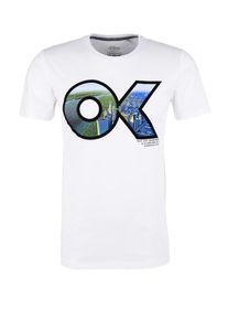 s.Oliver RED LABEL, Herren Jerseyshirt, Mischfarben / Schwarz / Weiß