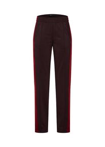 Only, Damen Hose 'SHIRLEY', Rot / Weinrot / Schwarz / Weiß