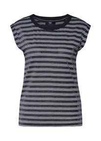 Le Temps Des Cerises, Damen Shirt 'TSH F REVA', Schwarz / Weiß