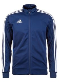 adidas Performance, Herren Trainingsjacke 'Tiro 19', Dunkelblau / Wei&szlig;