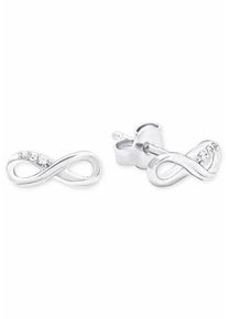 s.Oliver RED LABEL, Damen Paar Ohrstecker 'Infinity 2017247', Silber