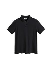 Mango Man, Herren Poloshirt 'Merc', Schwarz