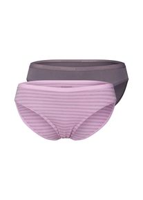 Schiesser, Damen Slip, Aubergine / Flieder / Helllila