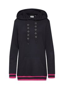 Rich & Royal Rich & Royal, Damen Kapuzenpullover, Dunkelblau