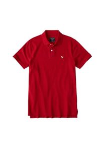 Abercrombie & Fitch Abercrombie & Fitch, Herren Shirt 'CORE POLO T5', Rot