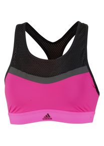 adidas Performance, Damen Bikinioberteil, Dunkelpink / Schwarz