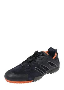 Geox, Herren Sneaker 'Uomo Snake', Dunkelorange / Schwarz