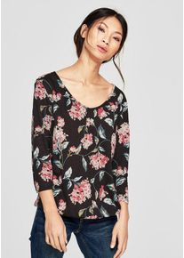 s.Oliver RED LABEL, Damen Shirt, Schwarz