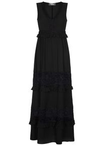 Nicowa, Damen Maxikleid 'DESIA', Schwarz
