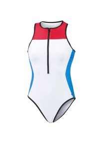 Maui Wowie, Damen Badeanzug, Royalblau / Rot / Schwarz / Weiß