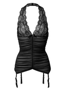 Lascana, Damen Softcorsage, Schwarz