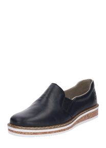 Rieker, Damen Halbschuhe, Nachtblau / Offwhite