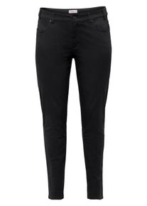sheego Basic, Damen Hose, Schwarz