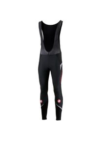 Castelli, Herren Tights 'Polare', Grau / Rot / Schwarz