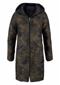 AJC, Damen Wendejacke, Mokka / Grün