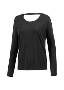 Onzie, Damen 'Drapey' Langarmshirt , Schwarz