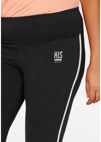 H.I.S. H.I.S, Damen Leggings, Schwarz