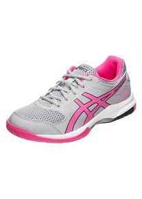 asics, Damen Handballschuh 'Gel-Rocket', Grau / Pink