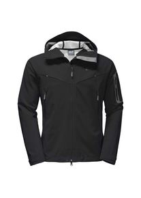 Jack Wolfskin, Herren Softshelljacke 'GRAVITY FLEX MEN', Schwarz