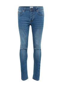 Only & Sons Only & Sons, Herren Jeans 'WARP 393 MED BLUE KNEE CUT EXP', Blue Denim