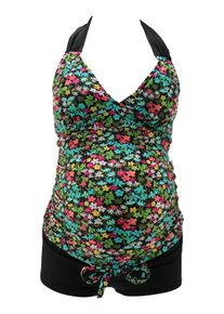 Petit Amour, Damen Tankini 'Alberta', Mischfarben / Schwarz